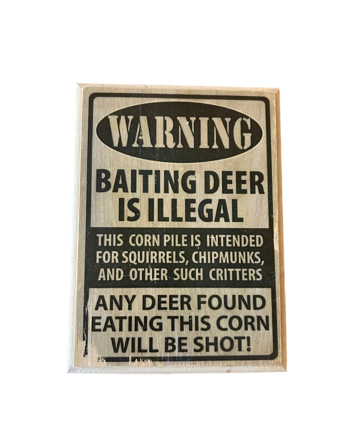 Baiting Deer