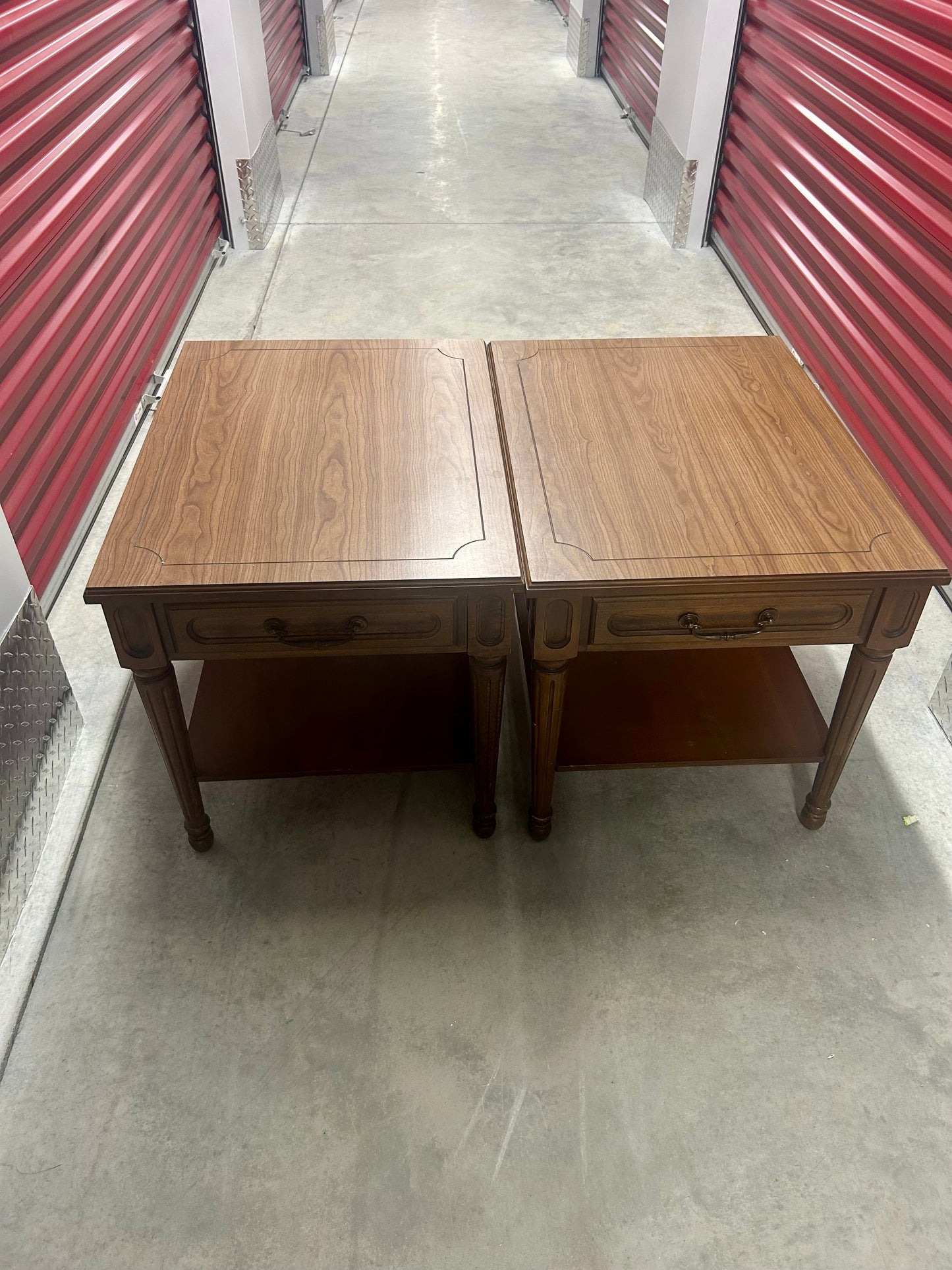 SOLD-Pair of Vintage Mersman Matching End Tables – Classic American Craftsmanship