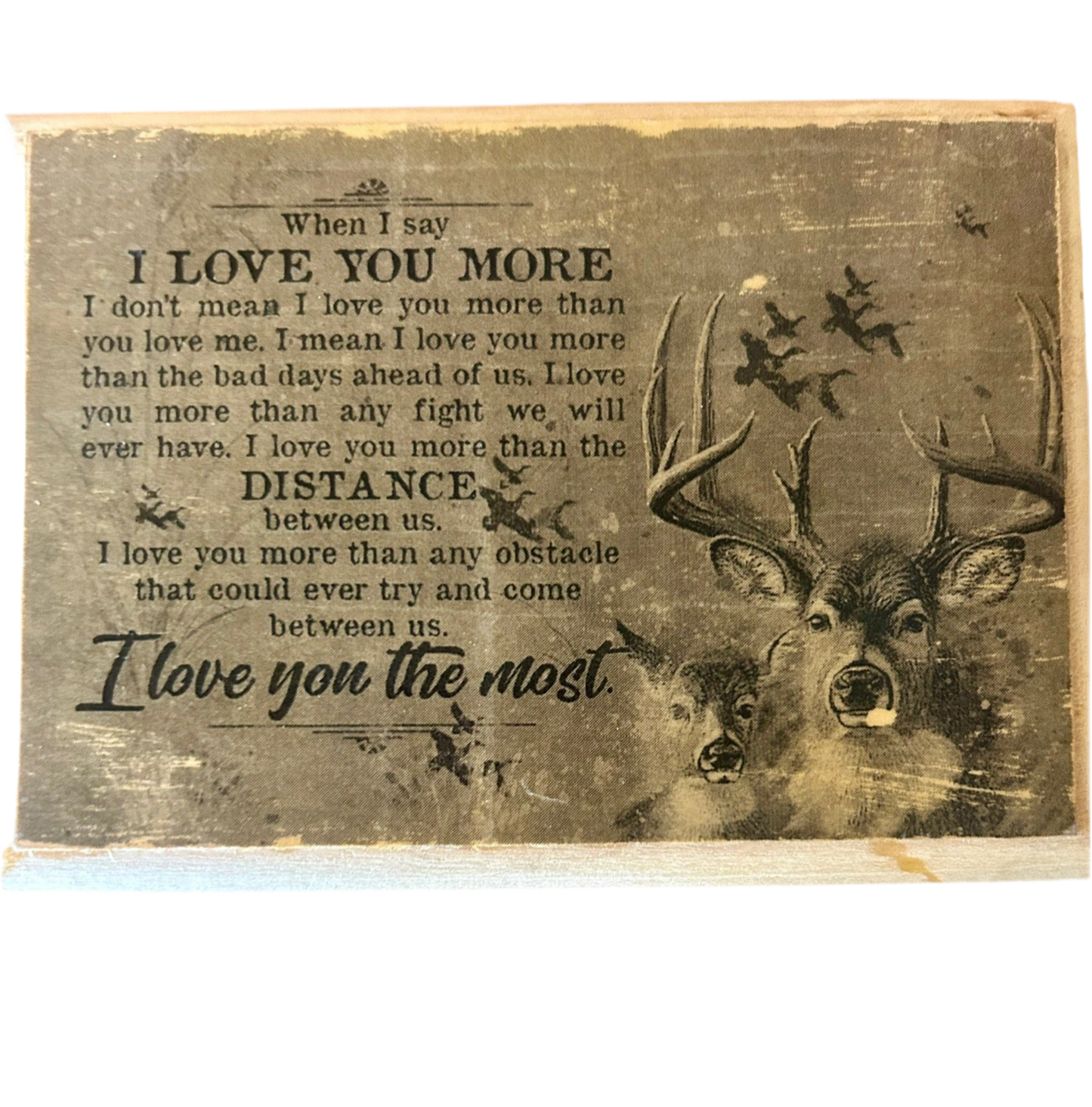 Love you more