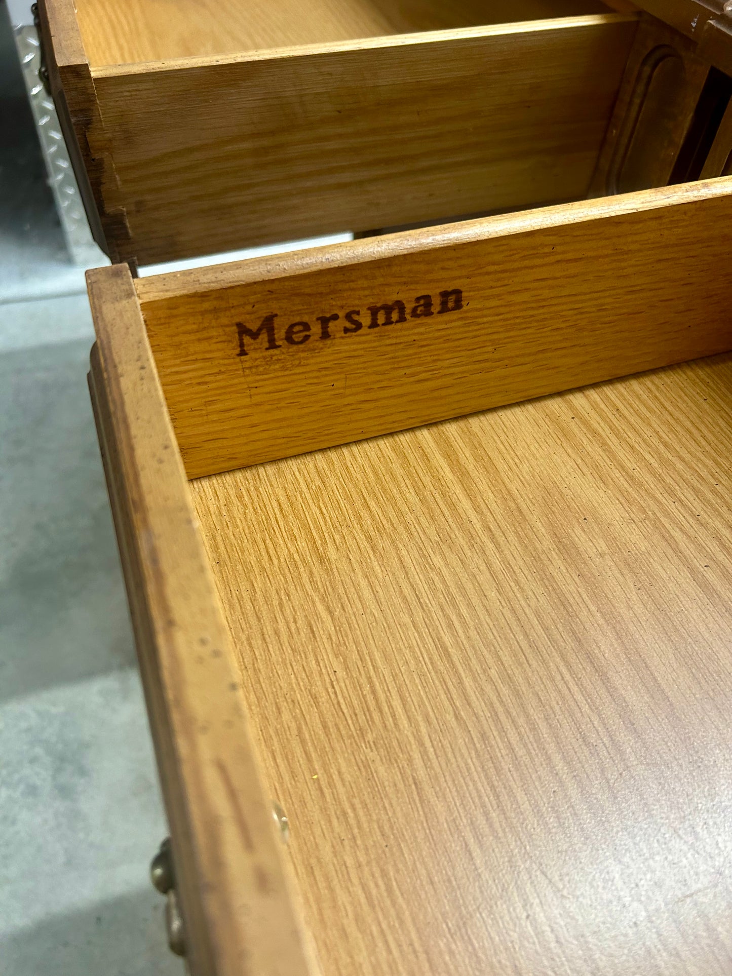 SOLD-Pair of Vintage Mersman Matching End Tables – Classic American Craftsmanship