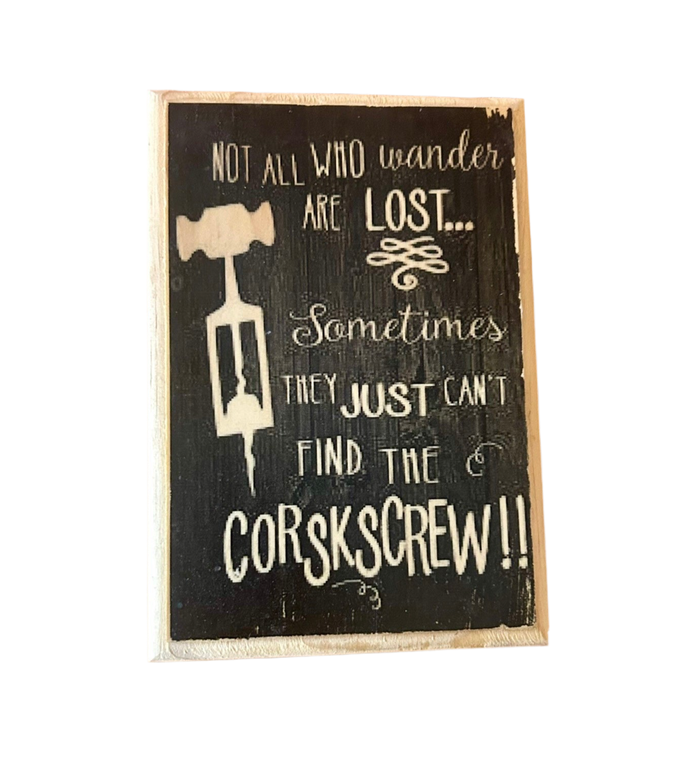 Corkscrew Sign