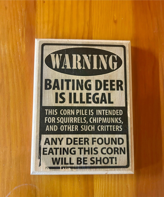 Baiting Deer