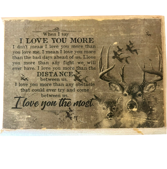 Love you more