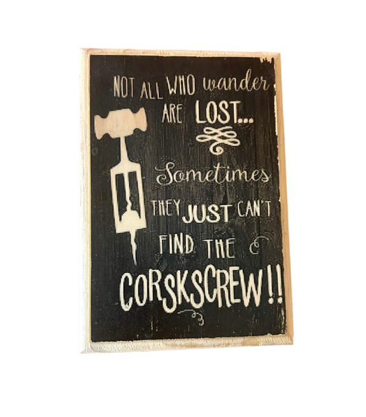 Corkscrew Sign