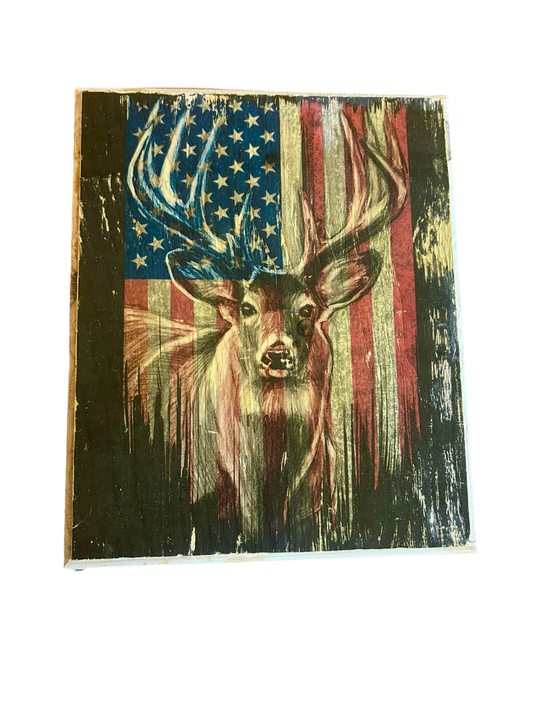 American Flag Deer